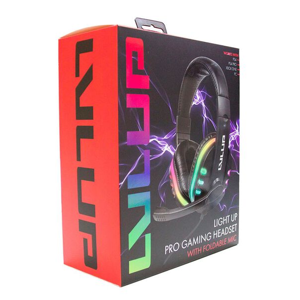 Pro Gaming Led Headset Level UP para Xbox  PS  Switch  PC e Mobile image number null