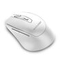 Mouse Sem Fio Pro Conexão Usb 1600dpi Ajustável 6 Botões c/ Pilha Inclusa Design Ergonômico Branco - MO317 MO317