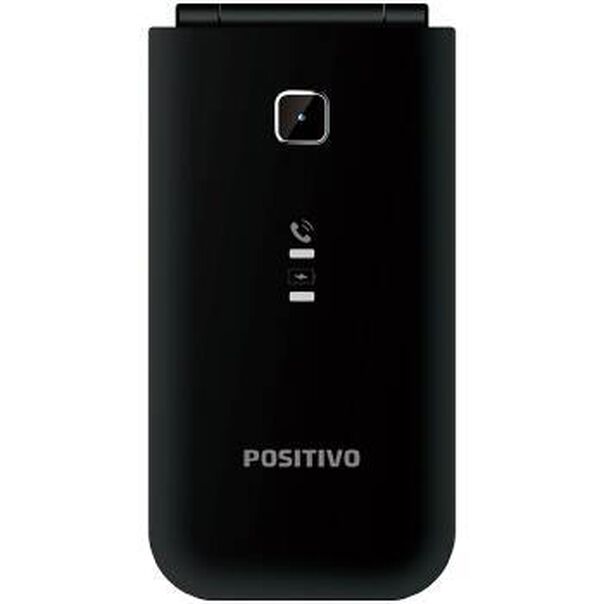 Celular Positivo Feature Phone FLIP P-50 Dual - 11150408 Preto Quadriband image number null