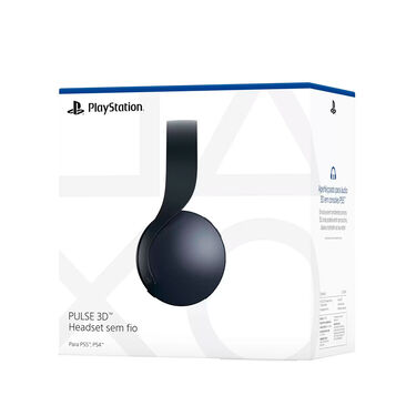 Headset sem Fio Pulse 3D Midnight Black - PlayStation 5 - Preto image number null