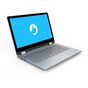 Notebook 2 em 1 Positivo DUO C4128B Intel® Celeron® Dual-Core™ Windows 11 Home Full HD 11.6” Touchscreen - Cinza - Inclui Microsoft 365