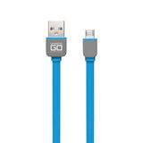 Cabo USB 2.0 e Micro USB de 5 Pinos Smartogo com Cabo de 2 Metro de Comprimento Azul Multilaser - WI312A WI312A