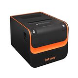 Impressora Térmica Jetway Jp 800  Ethernet  Serial E Usb  250mm/s  Preto/laranja