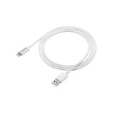 Cabo USB - Lightning 1 2m PVC branco Intelbras EUAL 12PB