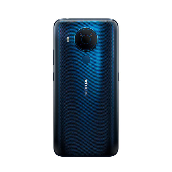 Smartphone Nokia 5.4 128GB. 4GB RAM. Tela 6.39 Pol. Câm Quádrupla com IA + Lentes Ultra-Wide + Cartão SIM HMD Connect - Azul - NK030 NK030 image number null