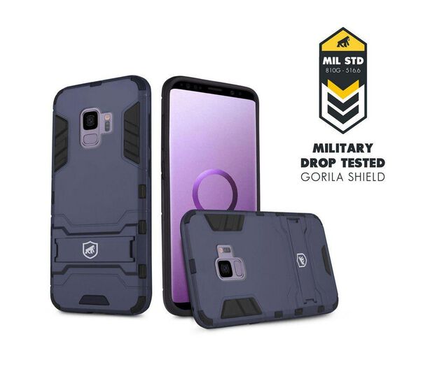 Kit Capa case capinha Armor e Película Nano Gel Dupla para Galaxy S9 - Gorila Shield image number null