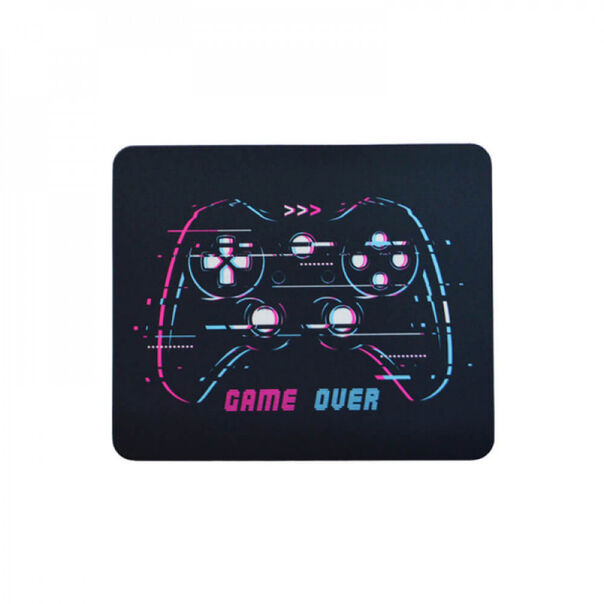 Mouse Pad Base Reliza Retangular Classic Game Over 3d - 005365 - Preto image number null
