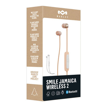 Fone de Ouvido Sem Fio Smile Jamaica 2.0 Bronze - House Of Marley image number null