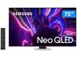 Smart TV 75” 4K Neo QLED Samsung QN75QN85BA 120Hz Wi-Fi Bluetooth Alexa Google Assistente - 75”
