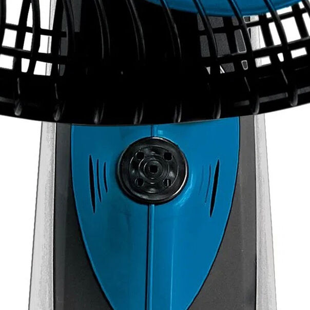 Ventilador de Mesa Ozônic Ts 40cm 6 Pás 126w Mallory - Preto com Azul - 110v image number null