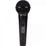 Microfone SM58 P4 Preto Brilhante Leson