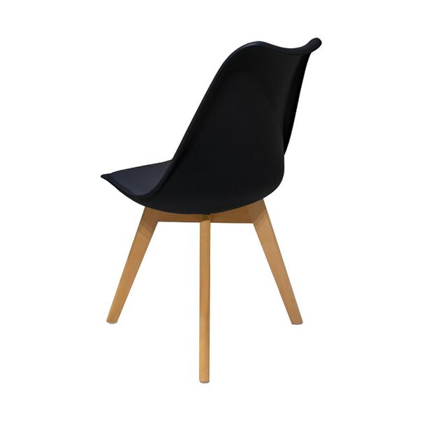 Cadeira Leda Saarinen Design Preta image number null
