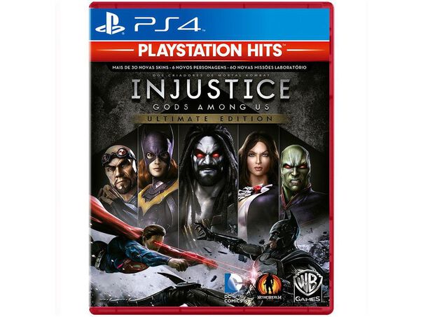 Injustice Gods Among Us Ultimate Edition para PS4 WB Games PlayStation Hits image number null