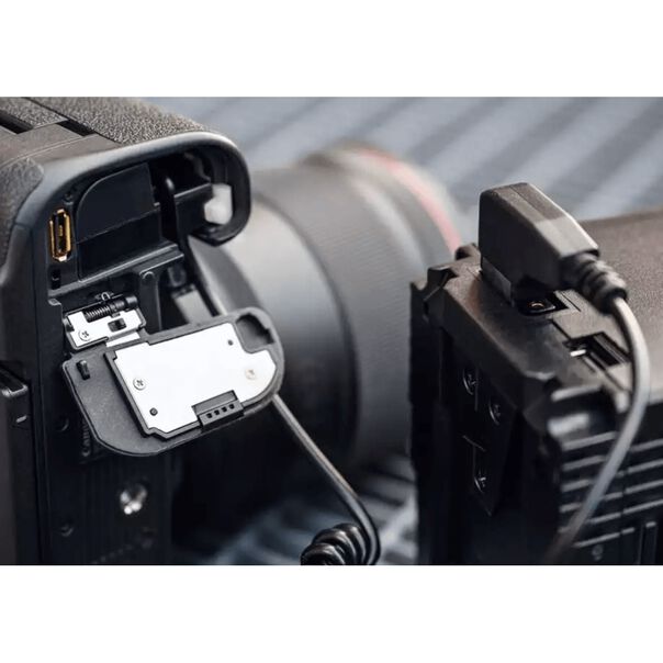 Adaptador DC ACK-E18 Dummy PD Bateria Canon LP-E17 para D-Tap Decodificado (Bivolt) image number null