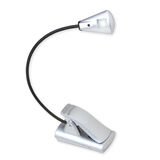 Luminária compacta com Haste flexível e luz LED para leitura