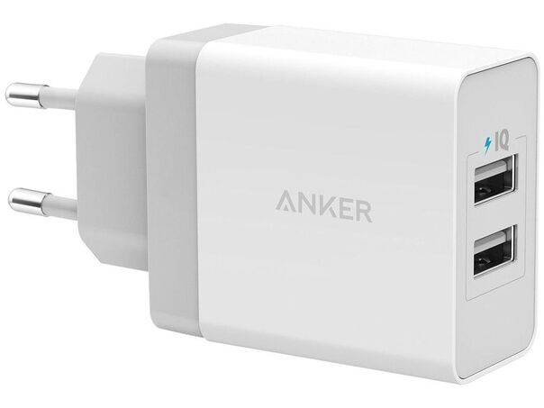 Carregador de Parede Anker PowerPort 2 Entradas USB image number null