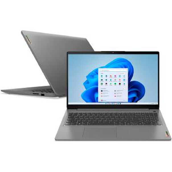 Notebook Lenovo Idea 15.6 I3-1115G4 4GB 256GB W11 - 82MD000ABR image number null