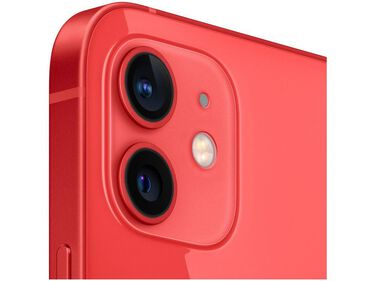 iPhone 12 Apple 128GB (PRODUCT)RED Tela 6 1” Câm. Dupla 12MP iOS + AirPods - Product  Red image number null