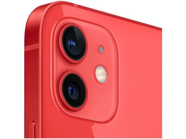 iPhone 12 Apple 128GB (PRODUCT)RED Tela 6 1” Câm. Dupla 12MP iOS - 128GB - Red image number null