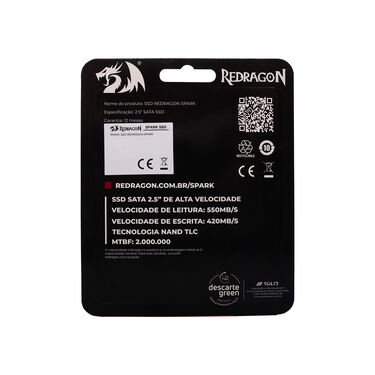 Ssd Sata 2.5 Redragon Spark 960gb image number null