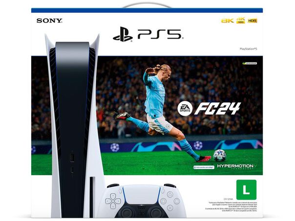 Console Sony PlayStation 5 825GB + EA SPORTS FC 24 image number null