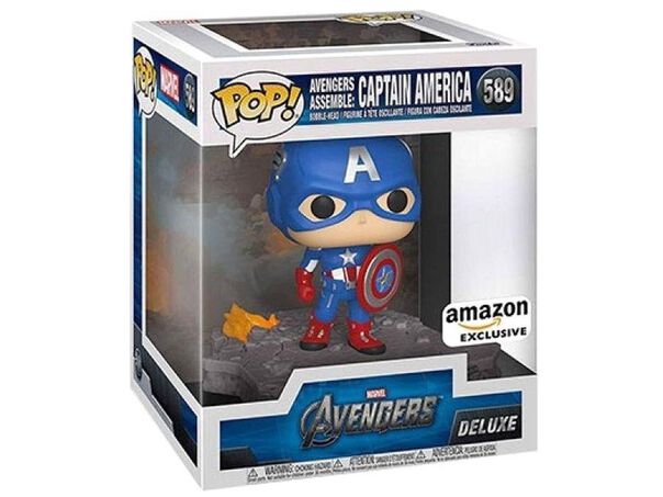 Funko Pop! Marvel Avengers Deluxe Capitain Nº 45076 image number null