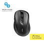 Mouse Rapoo Bluetooth + 2.4 ghz Black s- Fio Pilha Inclusa - RA013 RA013