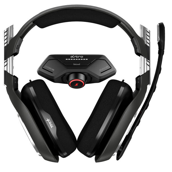 Headset Gamer Logitech Astro A40 TR + MixAmp M80 Gen 4 X-box One - 939-001808 - Preto image number null