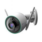 Câmera De Segurança Ezviz C3N Wifi Gravação Noturna Colorida FHD 1080p - Branco