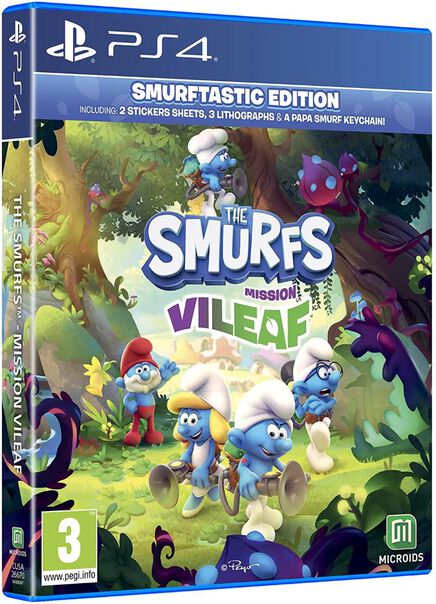 The Smurfs: Mission Vileaf Smurftastic Edition - Ps4 image number null