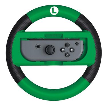Hori Nintendo Switch Mario Kart 8 Deluxe Wheel (luigi Version) Officially Licensed By Nintendo - Switch image number null