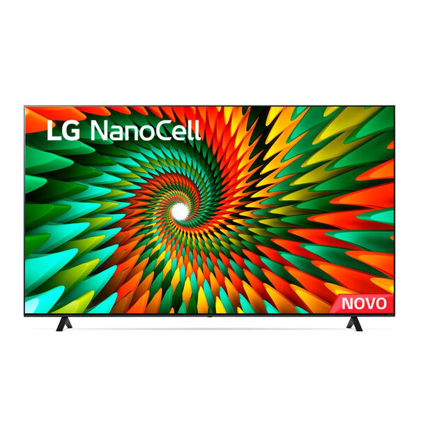 Smart TV 75 4K LG NanoCell ThinQ AI Alexa Google Assistente 75NANO77SRA - Preto - Bivolt image number null