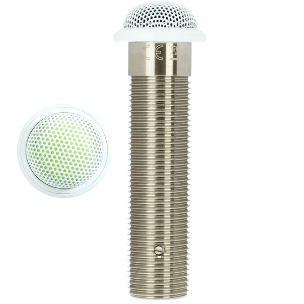 Microfone Shure MX395 W-O Low-Profile Omnidirecional XLR de Superfície Microflex (Branco) image number null
