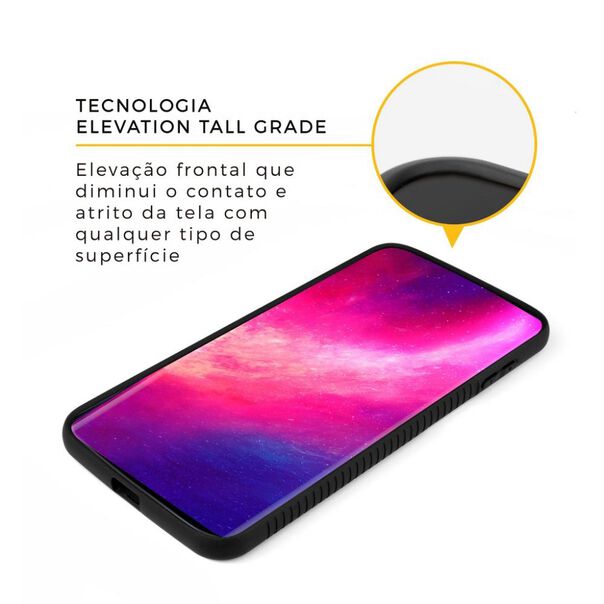 Capa case capinha Stronger Preta Para Motorola Moto Edge Plus - Gshield image number null