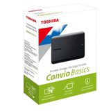 HD Externo Portatil Toshiba Canvio 2TB Preto HDTB520XK3AA
