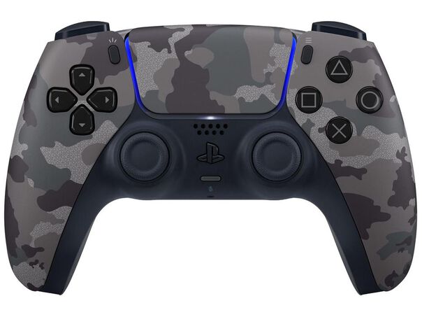 Controle para PS5 sem Fio DualSense Sony Gray Camouflage - Cinza image number null