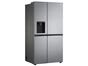 Geladeira-Refrigerador LG Frost Free Smart Side by Side 611L GC-L257SLP - 110V