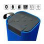 Caixa De Som Caixinha Som Bluetooth Portatil Potente Fm Usb - Azul