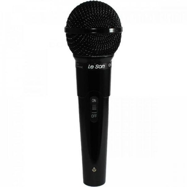 Microfone Dinamico Cardioide MC200 Preto Leson image number null