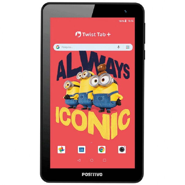 Tablet Positivo Twist Tab Minions com Tela 7 - Preto - Bivolt image number null