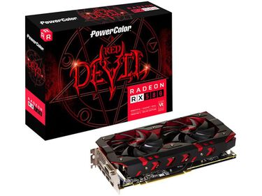 Placa de Vídeo Power Color Radeon RX 580 8GB GDDR5 256 bits Red Devil AXRX580 8GBD5-3DH-OC image number null
