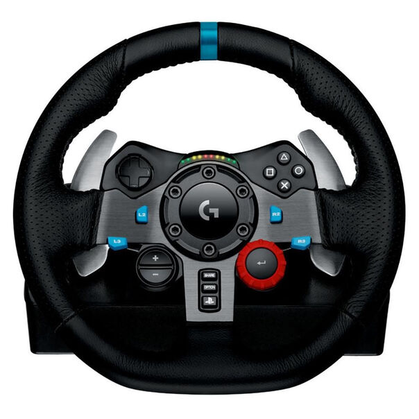 Volante Gamer Logitech G29 Driving Force para PS5. PS4. PS3 e PC - Preto image number null