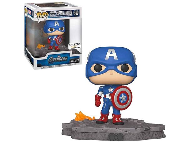 Funko Pop! Marvel Avengers Deluxe Capitain Nº 45076 image number null