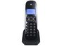 Telefone Sem Fio Motorola MOTO700-MRD2 + 1 Ramal Identificador de Chamada Preto