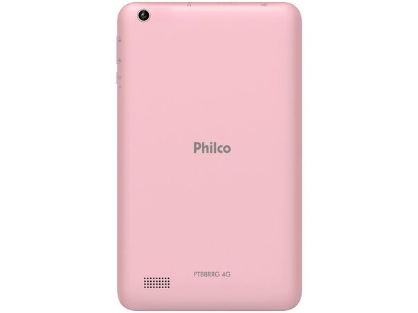 Tablet Philco PTB8RRG 8” 4G Wi-Fi 32GB Android 10 Quad-Core Câm. 5MP + Selfie 2MP - 32GB - Rosa image number null