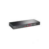 Switch 16 portas 10-100MBPS Fast POE+ 2P Gigabit E 1 SFP Tp-Link - Chumbo