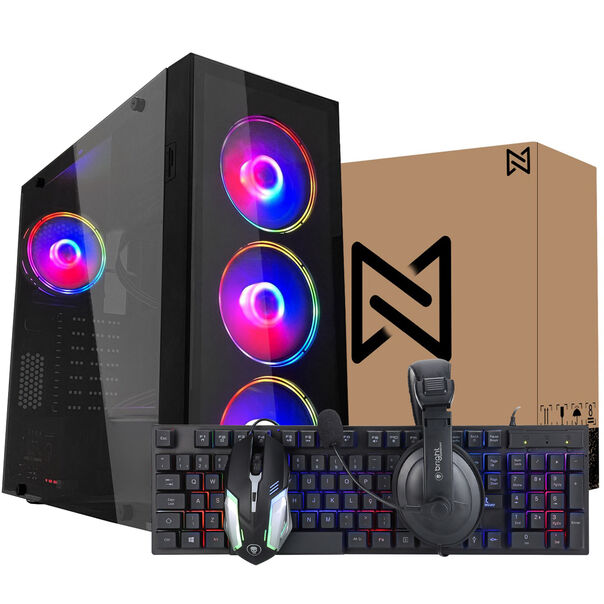 PC Gamer Ark Intel Core i7 3770 16GB GT 730 4GB SSD 480GB Windows 10 Pro Combo Gamer Headset + Teclado + Mouse Gamer image number null