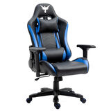 Cadeira Gamer Reclinável Com Encostos Raven 4D X-10 Azul