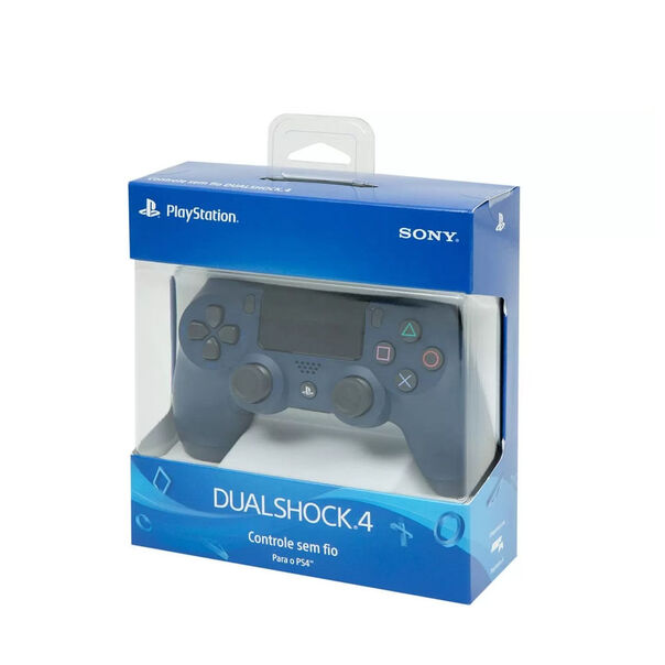 Controle PS4 Sony Dualshock 4 Sem Fio Azul image number null