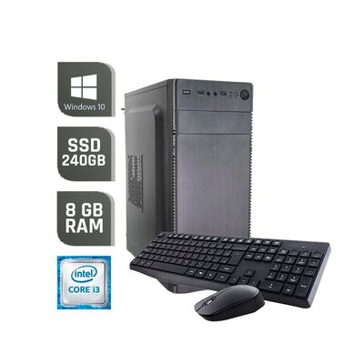 PC Gamer Completo Ryzen 5 4600G, 16GB DDR4, SSD 480GB, 400W 80 Plus, Enifler